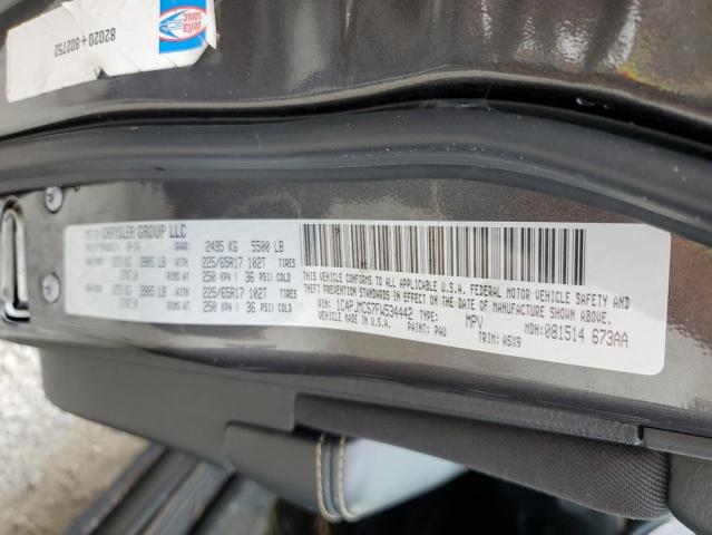 Photo 10 from auction – 2015 JEEP CHEROKEE L with VIN 1C4PJMCS7FW534442
