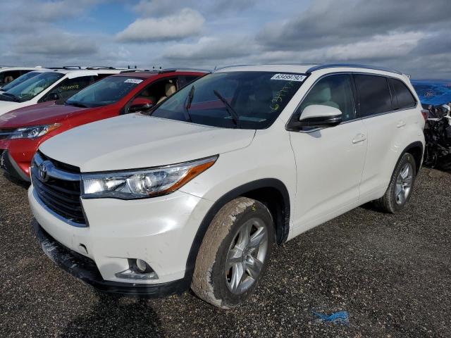 Photo 2 from auction – 2014 TOYOTA HIGHLANDER with VIN 5TDYKRFH7ES018594