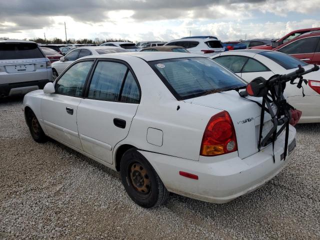 Photo 3 from auction – 2003 HYUNDAI ACCENT GL with VIN KMHCG45C33U490610