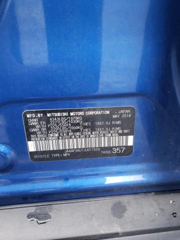 Photo 10 from auction – 2018 MITSUBISHI OUTLANDER with VIN JA4AP3AU7JU017529