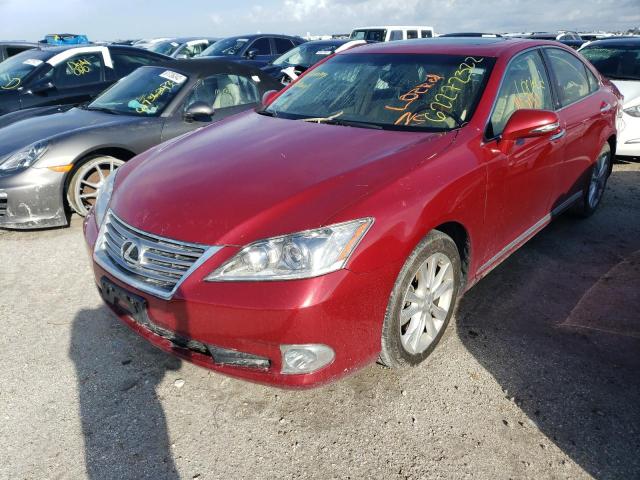 Photo 2 from auction – 2011 LEXUS ES 350 with VIN JTHBK1EG2B2443447