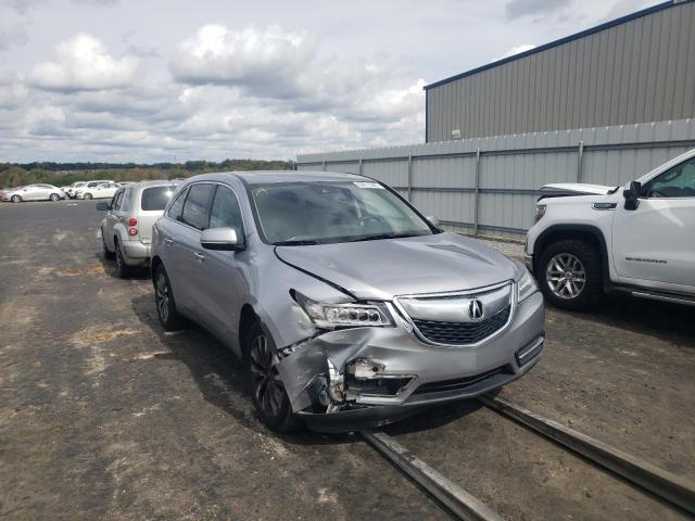 ACURA MDX TECHNO 2016 with VIN 5FRYD3H44GB014638 - Photo from auction
