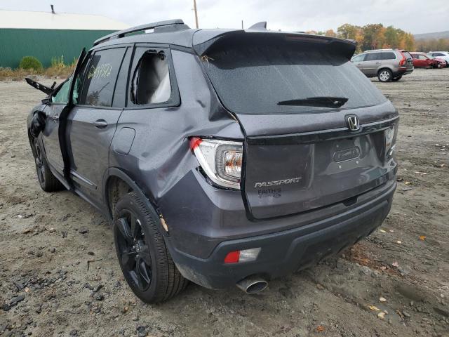 Photo 3 from auction – 2019 HONDA PASSPORT E with VIN 5FNYF8H05KB005090