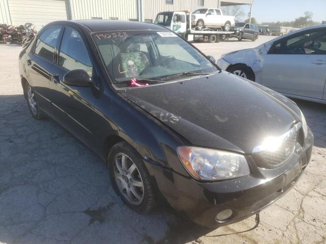 KIA SPECTRA LX 2005 with VIN KNAFE121355190522 - Photo from auction