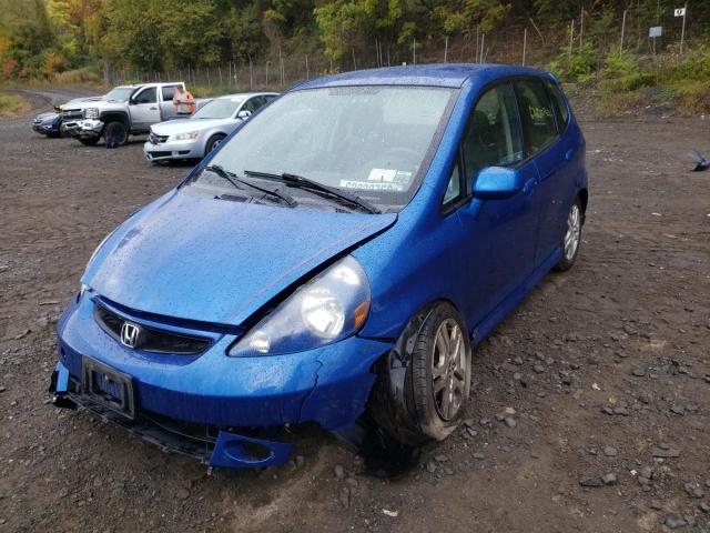Photo 2 from auction – 2007 HONDA FIT S with VIN JHMGD38637S001542