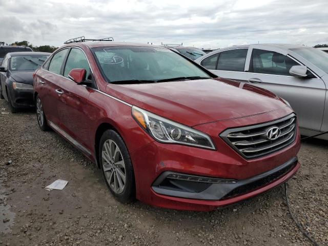 HYUNDAI SONATA SPO 2015 with VIN 5NPE34AF2FH225121 - Photo from auction