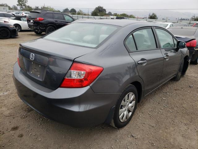 Photo 4 from auction – 2012 HONDA CIVIC LX with VIN 2HGFB2F57CH561607