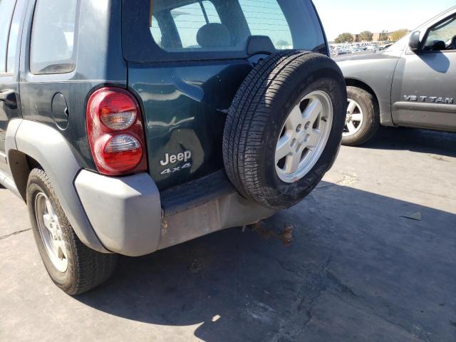 Photo 9 from auction – 2005 JEEP LIBERTY SP with VIN 1J4GL48K35W516130