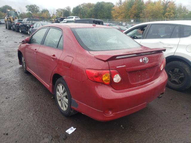 Photo 3 from auction – 2010 TOYOTA COROLLA BA with VIN 2T1BU4EE9AC237974
