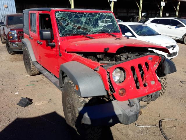 JEEP WRANGLER U 2013 with VIN 1C4BJWDG5DL682247 - Photo from auction