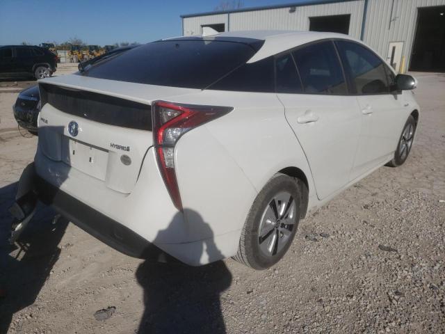 Photo 4 from auction – 2016 TOYOTA PRIUS with VIN JTDKARFU0G3003008