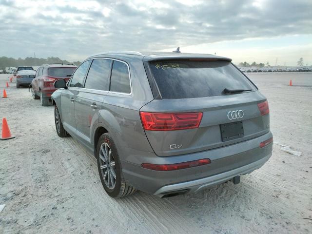 Photo 3 from auction – 2017 AUDI Q7 PREMIUM with VIN WA1LAAF75HD034258