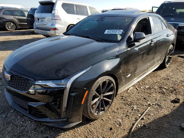 Photo 2 from auction – 2022 CADILLAC CT4-V BLAC with VIN 1G6D75RP2N0410528