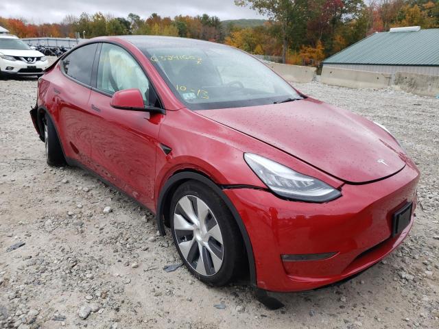TESLA MODEL Y 2021 with VIN 5YJYGDEE3MF106007 - Photo from auction