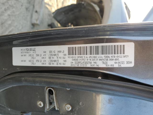 Photo 10 from auction – 2015 RAM 3500 ST with VIN 3C63RPGLXFG652700
