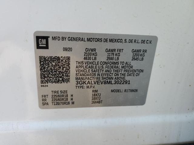Photo 10 from auction – 2021 GMC TERRAIN SL with VIN 3GKALVEV8ML302291