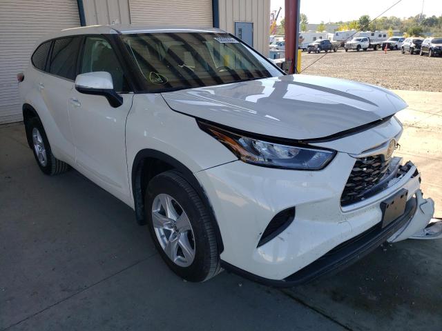TOYOTA HIGHLANDER 2020 with VIN 5TDCZRBH4LS026547 - Photo from auction