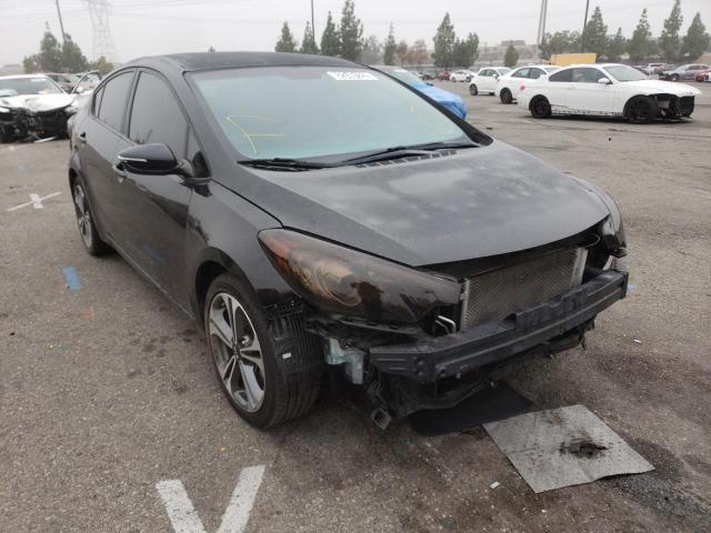 KIA FORTE EX 2015 with VIN KNAFZ4A81F5345008 - Photo from auction