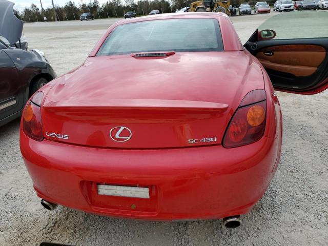 Photo 6 from auction – 2005 LEXUS SC 430 with VIN JTHFN48Y550071245