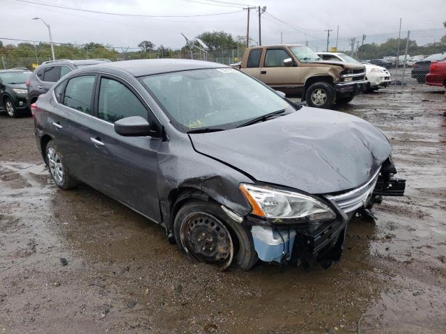 NISSAN SENTRA S 2015 with VIN 3N1AB7AP7FL670680 - Photo from auction
