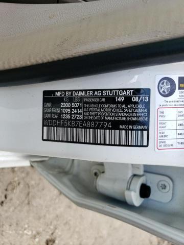 Photo 10 from auction – 2014 MERCEDES-BENZ E 350 with VIN WDDHF5KB7EA887794