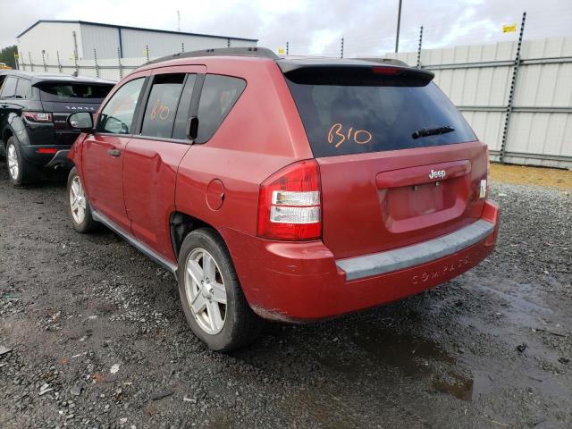 Photo 3 from auction – 2007 JEEP COMPASS with VIN 1J8FT47W17D145949