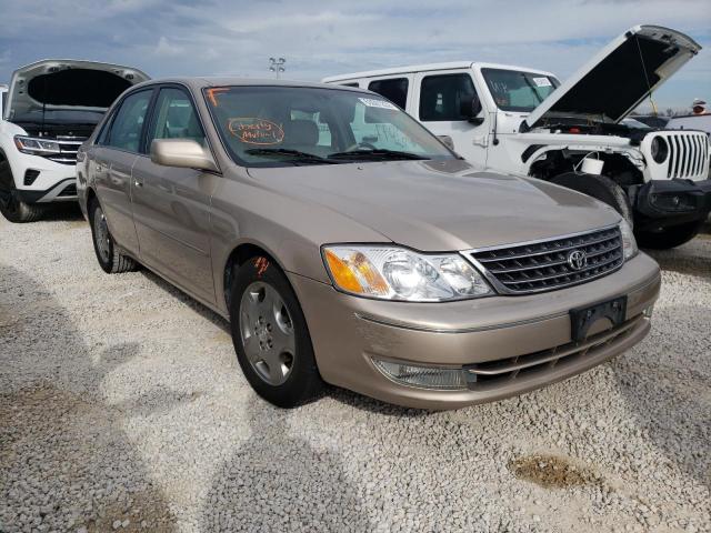 TOYOTA AVALON XL 2003 with VIN 4T1BF28B53U296831 - Photo from auction