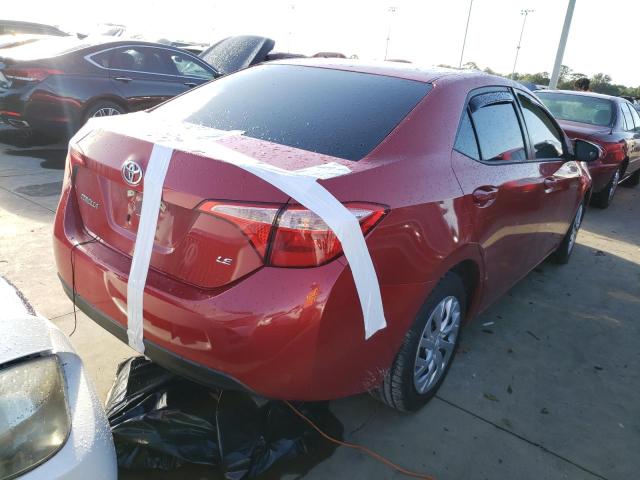 Photo 4 from auction – 2017 TOYOTA COROLLA L with VIN 5YFBURHE1HP732852