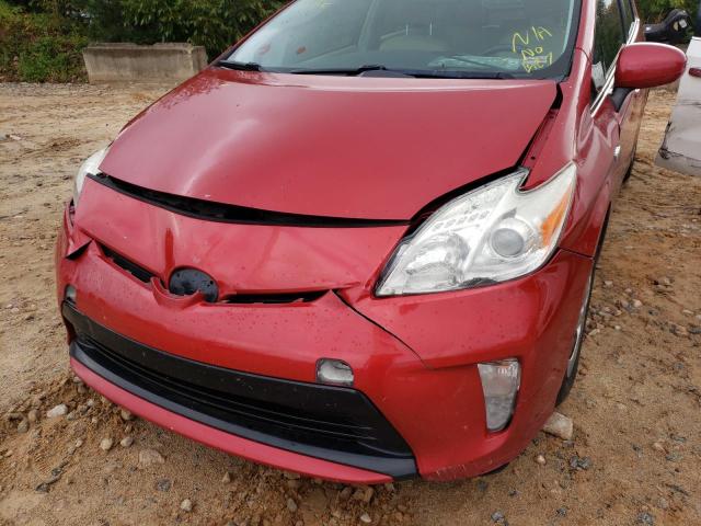 Photo 9 from auction – 2013 TOYOTA PRIUS with VIN JTDKN3DU3D5636882