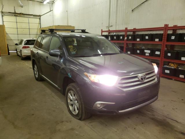 TOYOTA HIGHLANDER 2013 with VIN 5TDBK3EH8DS241620 - Photo from auction