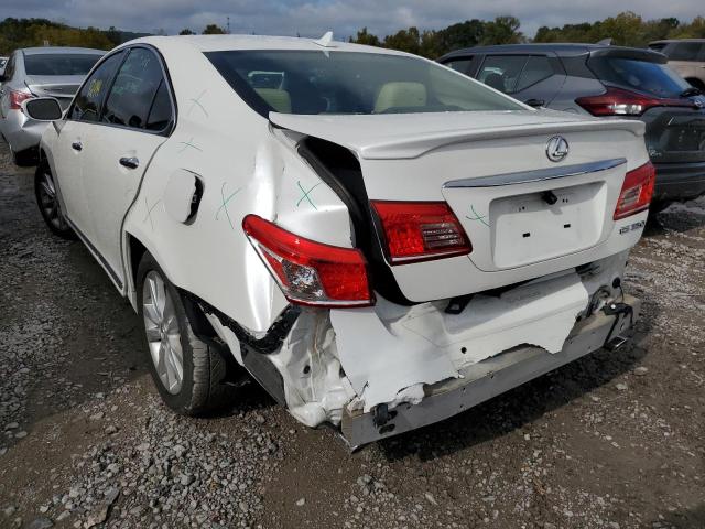 Photo 3 from auction – 2011 LEXUS ES 350 with VIN JTHBK1EG0B2426999