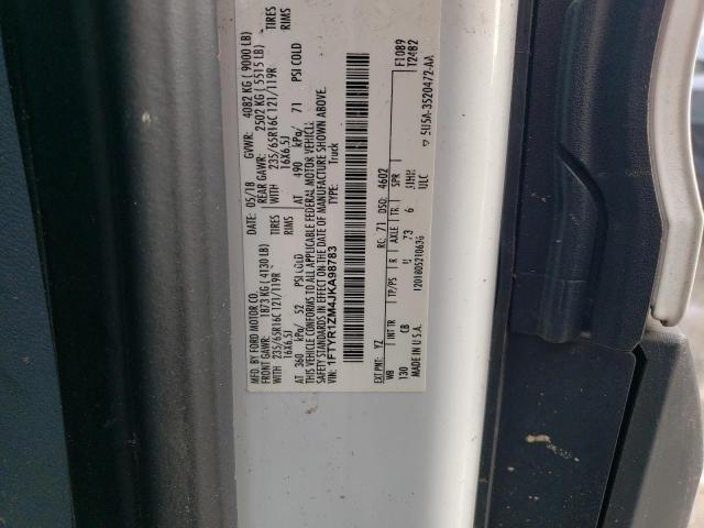 Photo 10 from auction – 2018 FORD TRANSIT T- with VIN 1FTYR1ZM4JKA98783