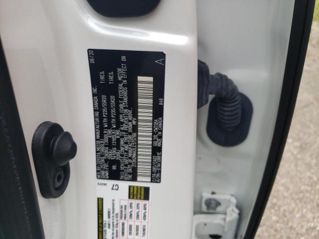 Photo 10 from auction – 2020 LEXUS RX 350 with VIN 2T2HZMAA2LC175766