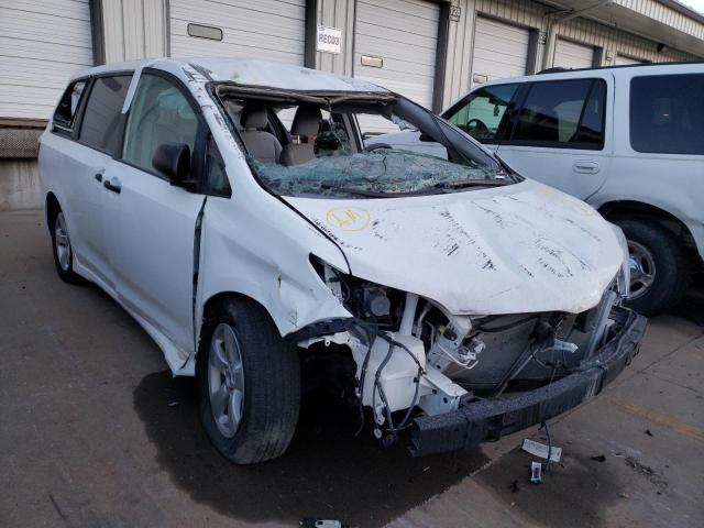 TOYOTA SIENNA L 2020 with VIN 5TDZZ3DC6LS055556 - Photo from auction