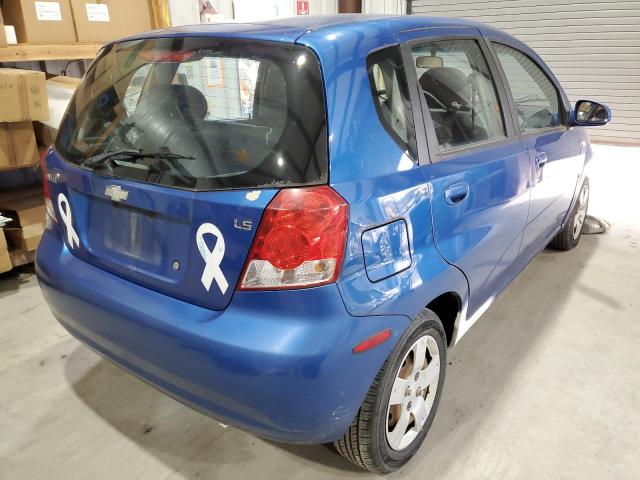 Photo 4 from auction – 2008 CHEVROLET AVEO BASE with VIN KL1TD66638B086105