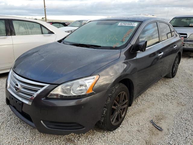 Photo 2 from auction – 2014 NISSAN SENTRA S with VIN 3N1AB7AP6EY338828