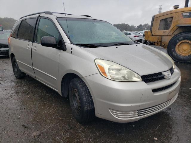 TOYOTA SIENNA CE 2004 with VIN 5TDZA23C54S161727 - Photo from auction