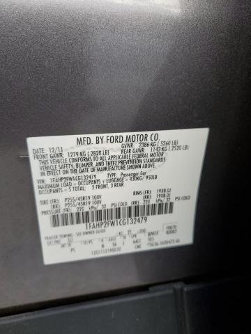 Photo 10 from auction – 2012 FORD TAURUS LIM with VIN 1FAHP2FW1CG132479