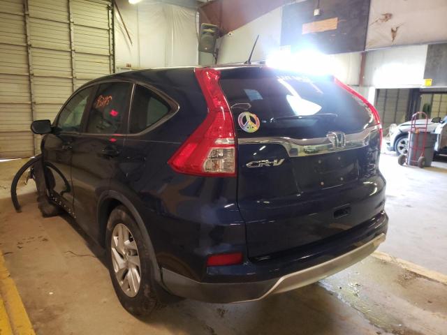Photo 3 from auction – 2015 HONDA CR-V EX with VIN 2HKRM3H50FH520837
