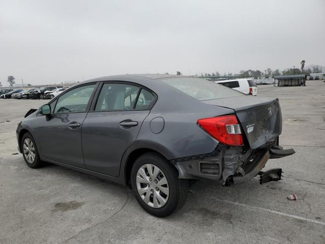 Photo 3 from auction – 2012 HONDA CIVIC LX with VIN 19XFB2F59CE100581