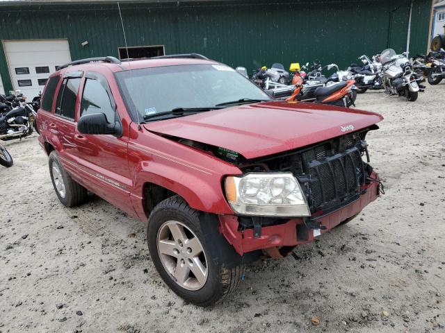 JEEP GRAND CHER 2004 with VIN 1J4GW58N14C355171 - Photo from auction