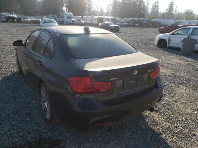 Photo 3 from auction – 2017 BMW 340 XI with VIN WBA8B7C36HK858727