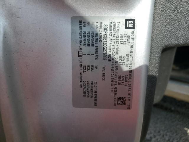 Photo 10 from auction – 2013 CHEVROLET SILVERADO with VIN 3GCPKSE72DG276059
