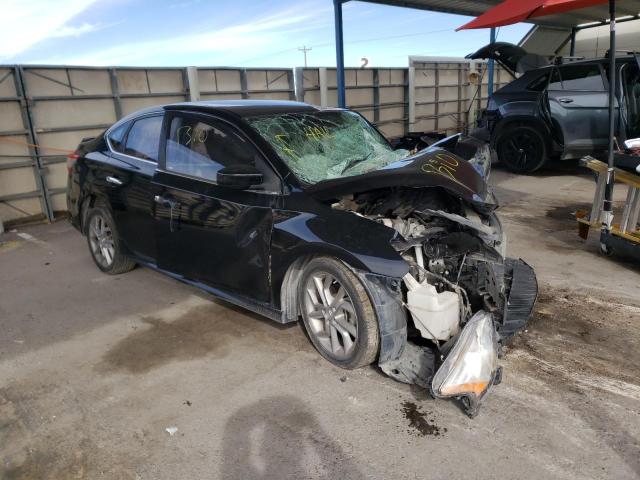 NISSAN SENTRA S 2013 with VIN 3N1AB7AP3DL787444 - Photo from auction