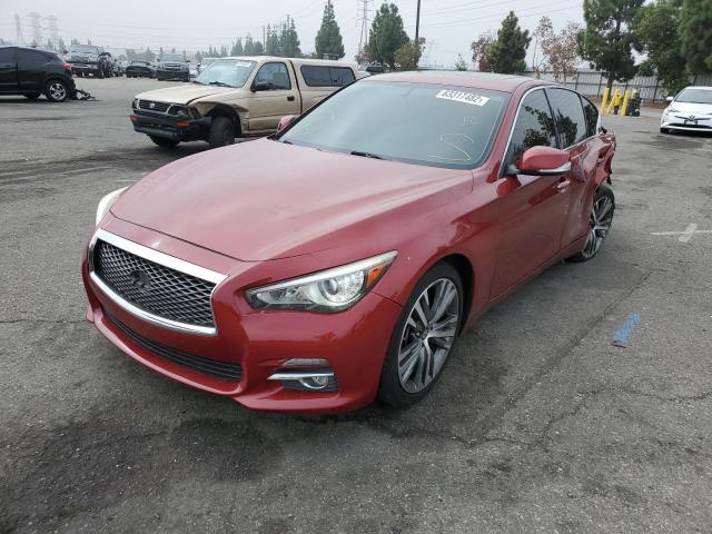 Photo 2 from auction – 2015 INFINITI Q50 BASE with VIN JN1BV7AP7FM341110