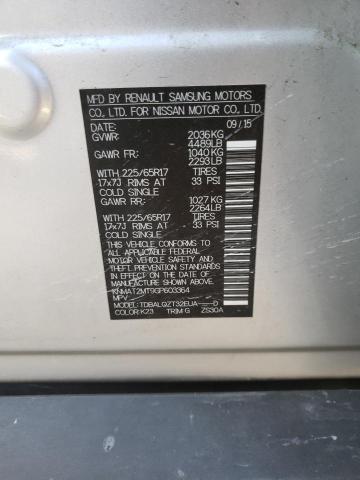 Photo 10 from auction – 2016 NISSAN ROGUE S with VIN KNMAT2MT9GP603364