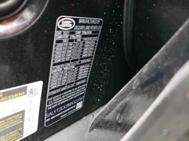 Photo 9 from auction – 2021 LAND ROVER RANGE ROVE with VIN SALYT2EX2MA322787