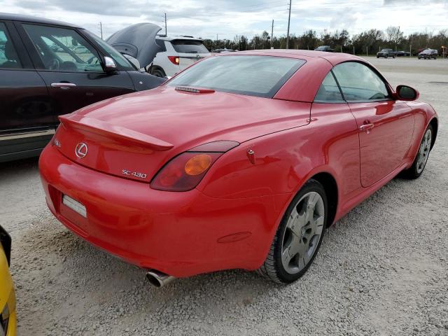Photo 4 from auction – 2005 LEXUS SC 430 with VIN JTHFN48Y550071245