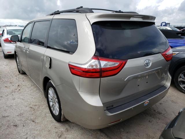 Photo 3 from auction – 2017 TOYOTA SIENNA XLE with VIN 5TDYZ3DC9HS808189