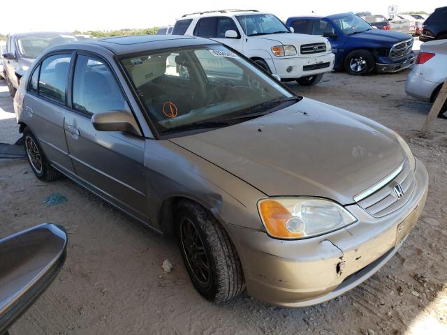 Photo 1 from auction – 2003 HONDA CIVIC EX with VIN 2HGES26763H535089